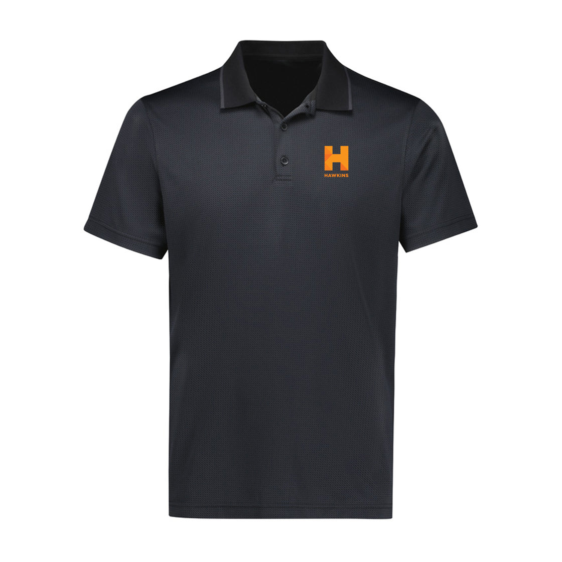 MENS ECHO S/S POLO - BLACK